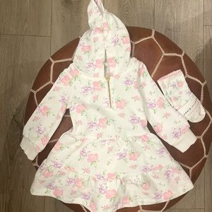 Janie & Jack - Dress and Socks Set - 6 to 12 months